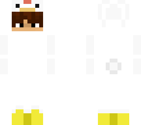 me in chiken hoodie
