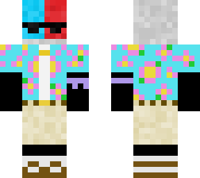 my summer skin w/ techno support bow