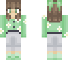 sage sweater girl