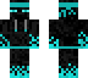 techno-man, blue enderman