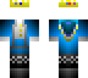 technoblade - shaded base (blue)