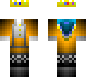 technoblade - shaded base (orange)