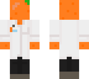 a rather orange scientist