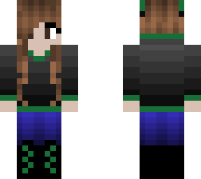 green wolf girl