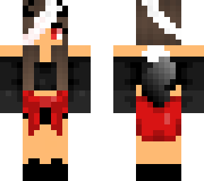 hot girl with bandaged eye