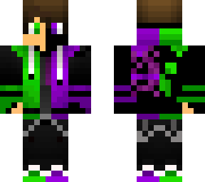 purpule and green lantern ring mix
