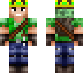 steve warrior but with crown