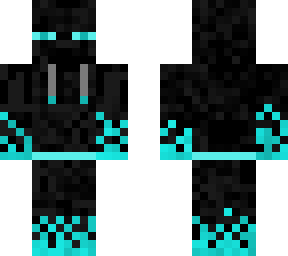 techno-man, blue enderman
