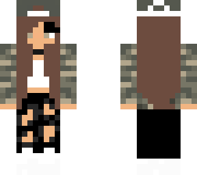 tomboy girl with camo