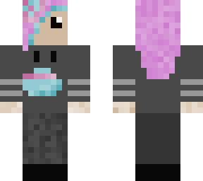 beast girl with hidden picture of technoblade