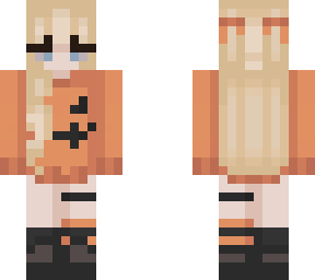 blonde hair blue eye halloween