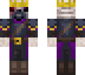 dark king dog + crown