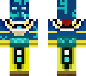 dios de la destruccin azul