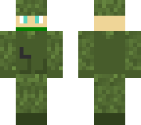 grass army guy itsletomic did the grass skin