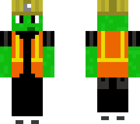 green construction worker
