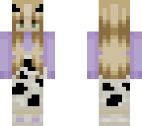 lavender cow
