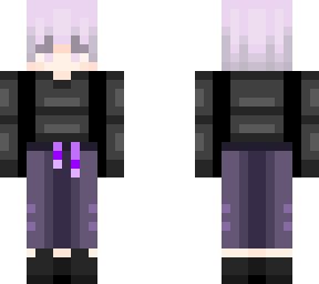 neon purple boy