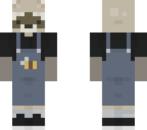 raccoon in overalls (to be edited)