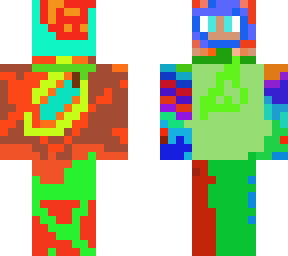 rainbow person