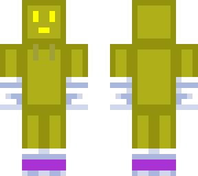 y.ellow with sonic gloves and shoes