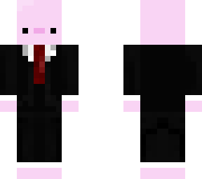 axolotl in suit