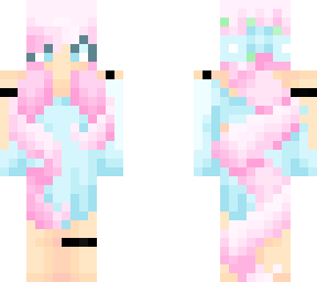 blue and pink ~