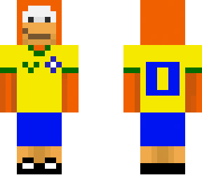 club penguin laranja skin