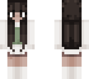 dark brown hair