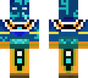 dios de la destruccin azul