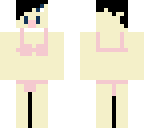 emo gilr in a bikini