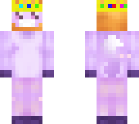 foxy with technoblade crown