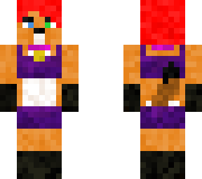 ketzia in skirt and collar