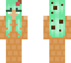 mint ice cream girl  (read desc)