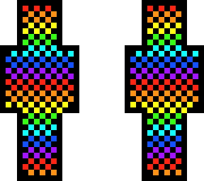 rainbow checkers