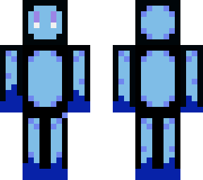 random blue block bio