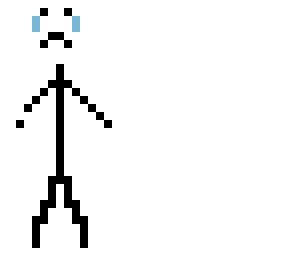 sad man