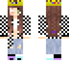 techno fight girl