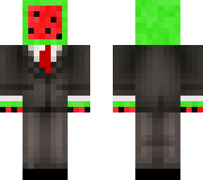 watermelon in suit