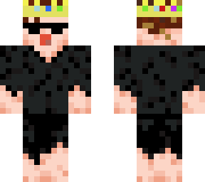 zachburns with technoblade crown