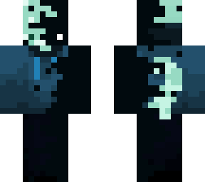 corrupted blue panda
