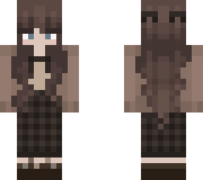 girl with brown hair