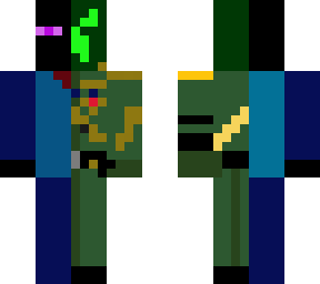 half enderman half creeper army edition