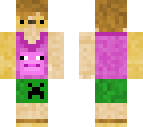 idk skin but in beach attire.