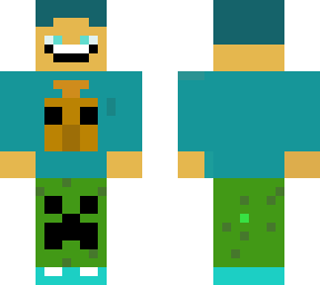 rat_man6767 with blue hair (my skin with blue hair)
