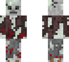 skelleton with crappy clothes