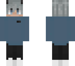 69brxken skin blue & black