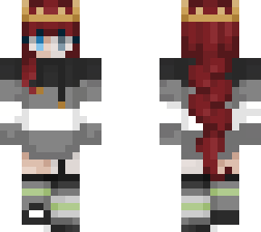 agender half ghost redhead