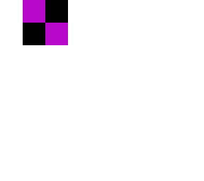 glitched out symbol.