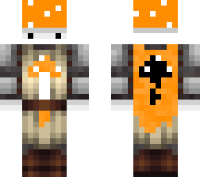 orange mushroom knight