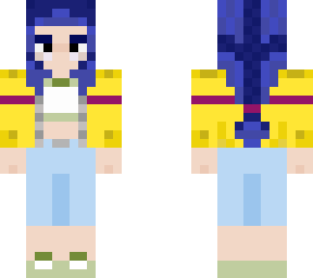 pan pride flag themed character (finished)